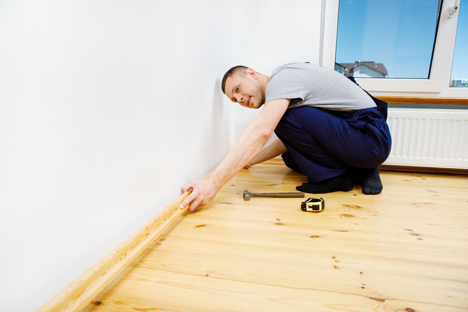 Wood Rot & Baseboard Installation - Mr. Do It All Drywall